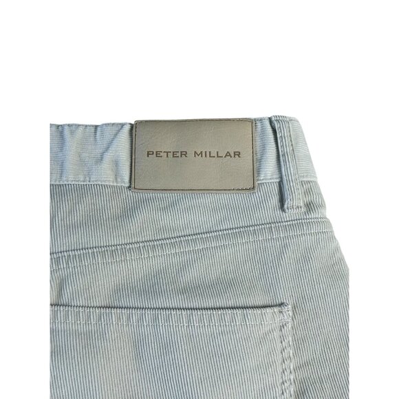 Peter Millar Corduroy Pants Light Beige Mens Size 34 Soft Button Zip Fly - Picture 11 of 12